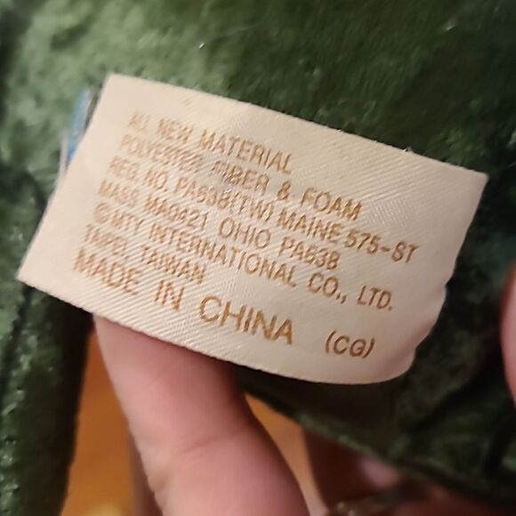 NWOT
Dan Dee plush vintage green frog‎ that sings do you love me - Picture 5 of 5